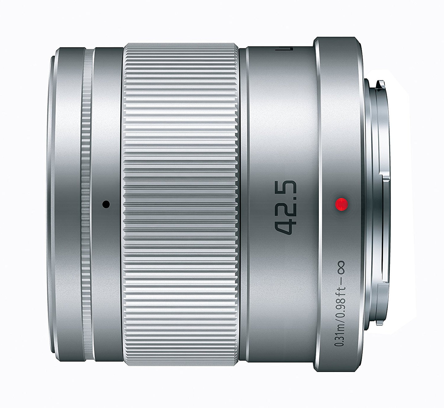 Panasonic LUMIX G 42.5mm f/1.7 Aspherical Power O.I.S. Lens - SILVER